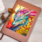 Majestic Dragon 016 - Vegan Leather Journal