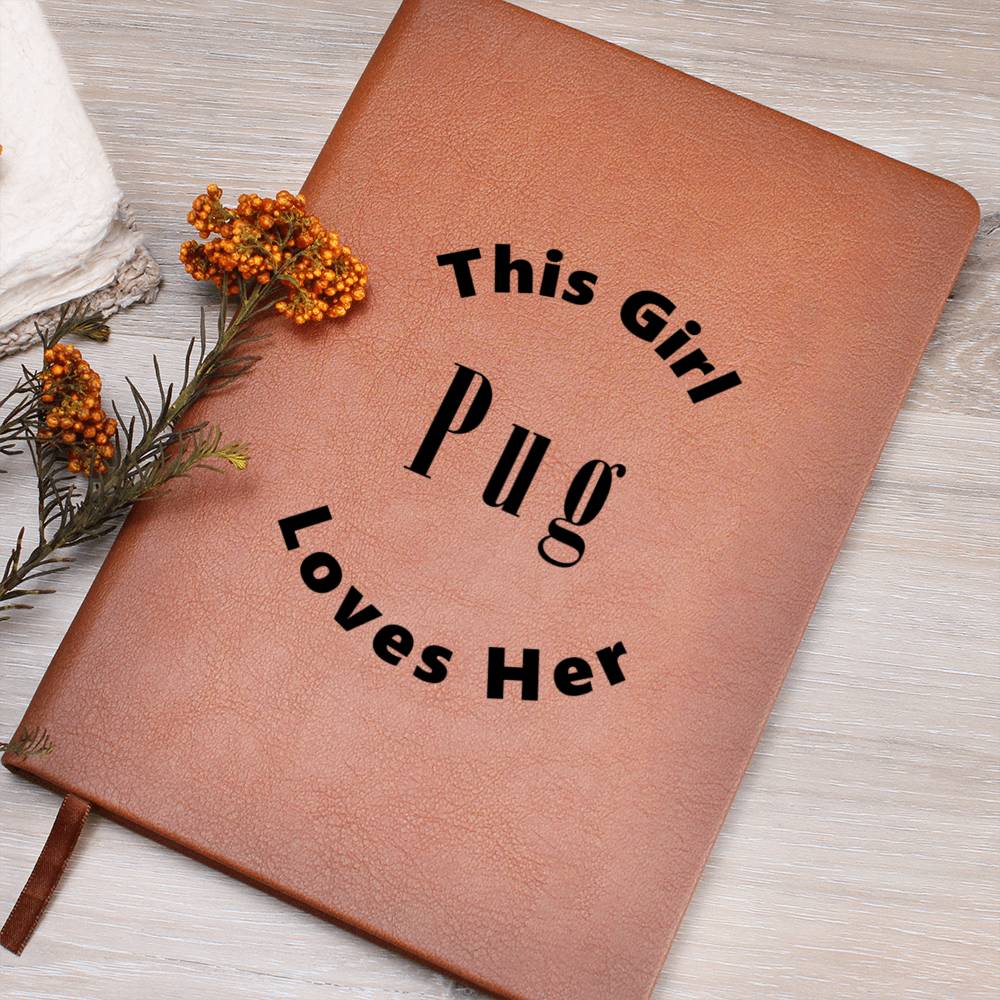 Pug v2 - Vegan Leather Journal