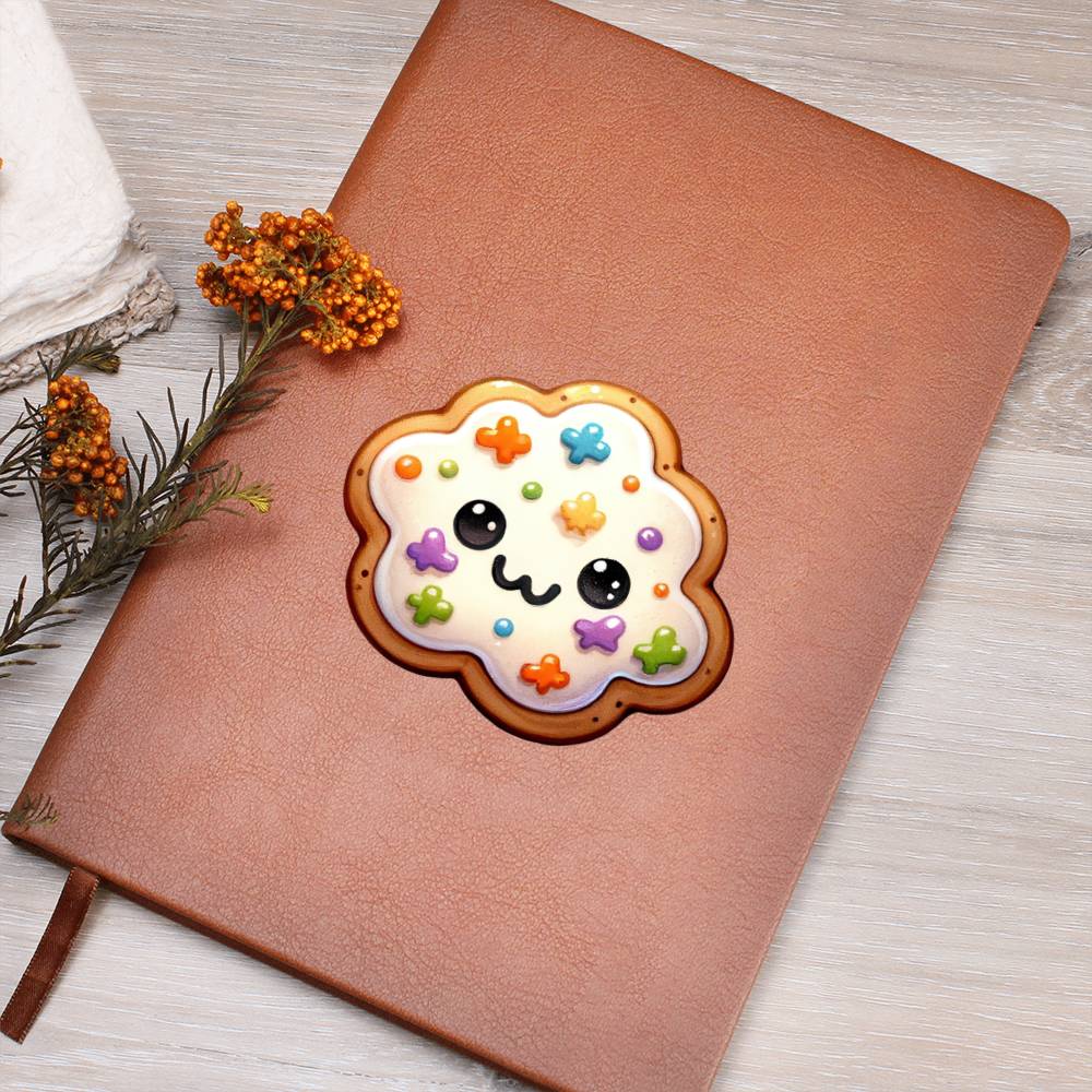 Cute Halloween Sticker 008 - Vegan Leather Journal