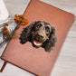 Boykin Spaniel Peeking - Vegan Leather Journal