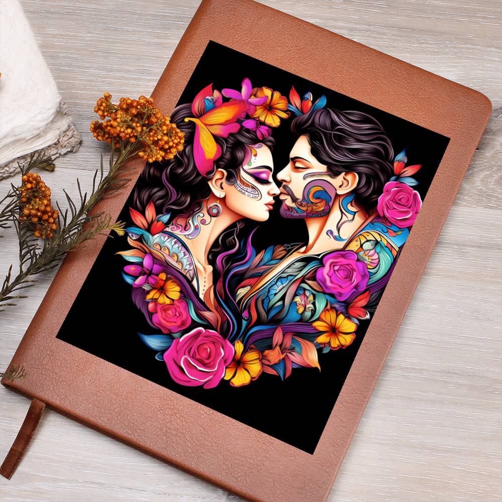 Valentine's Day Art 166 - Vegan Leather Journal