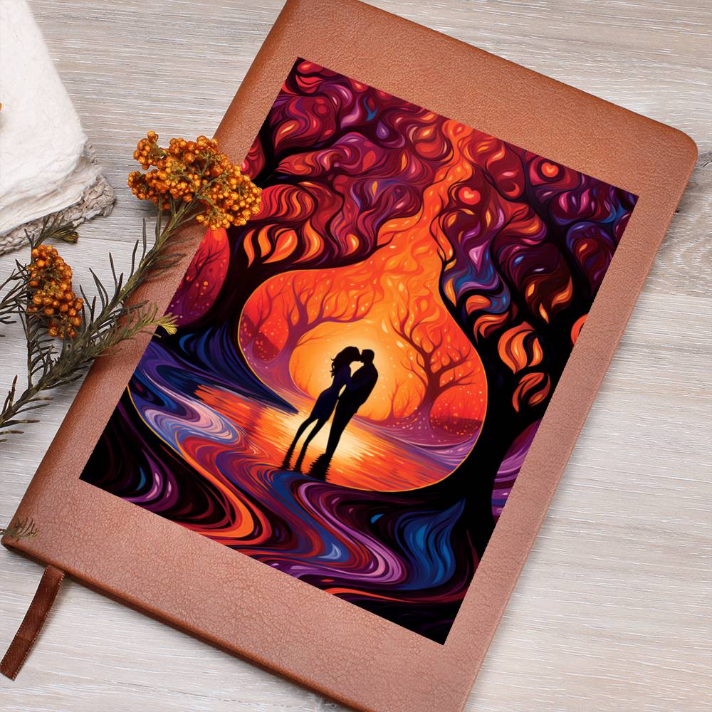 Valentine's Day Art 141 - Vegan Leather Journal