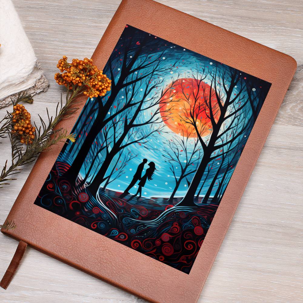 Valentine's Day Art 291 - Vegan Leather Journal