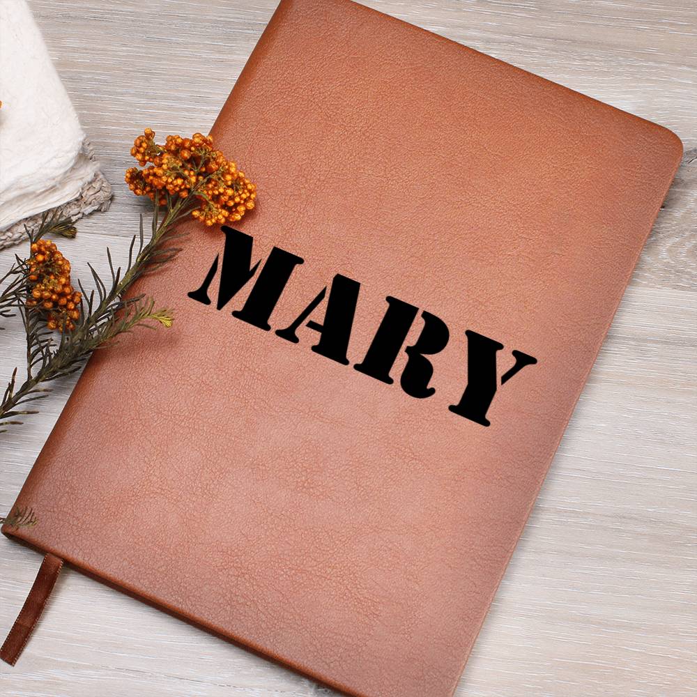 Mary - Vegan Leather Journal