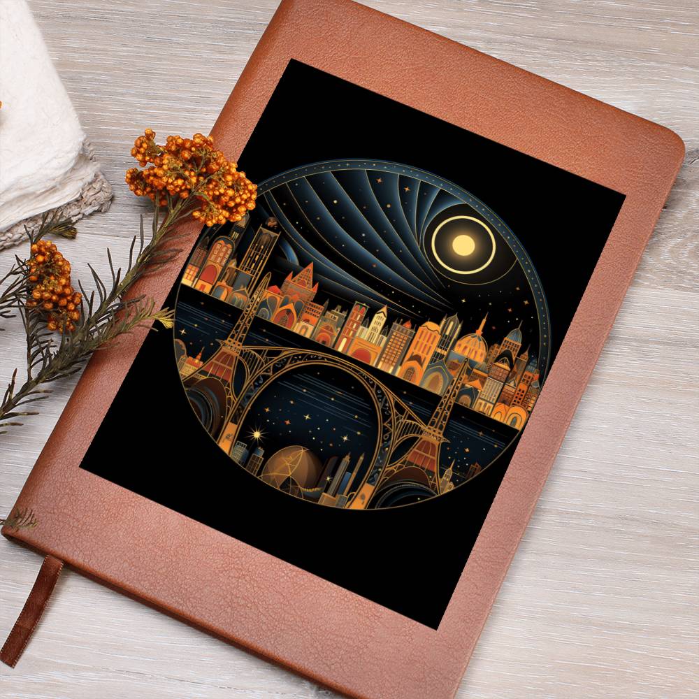 Minimalist BOHO Art 099 - Vegan Leather Journal
