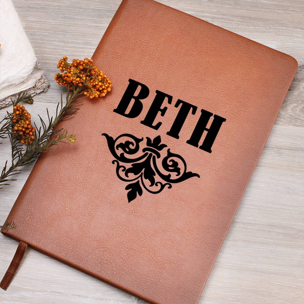 Beth v01 - Vegan Leather Journal