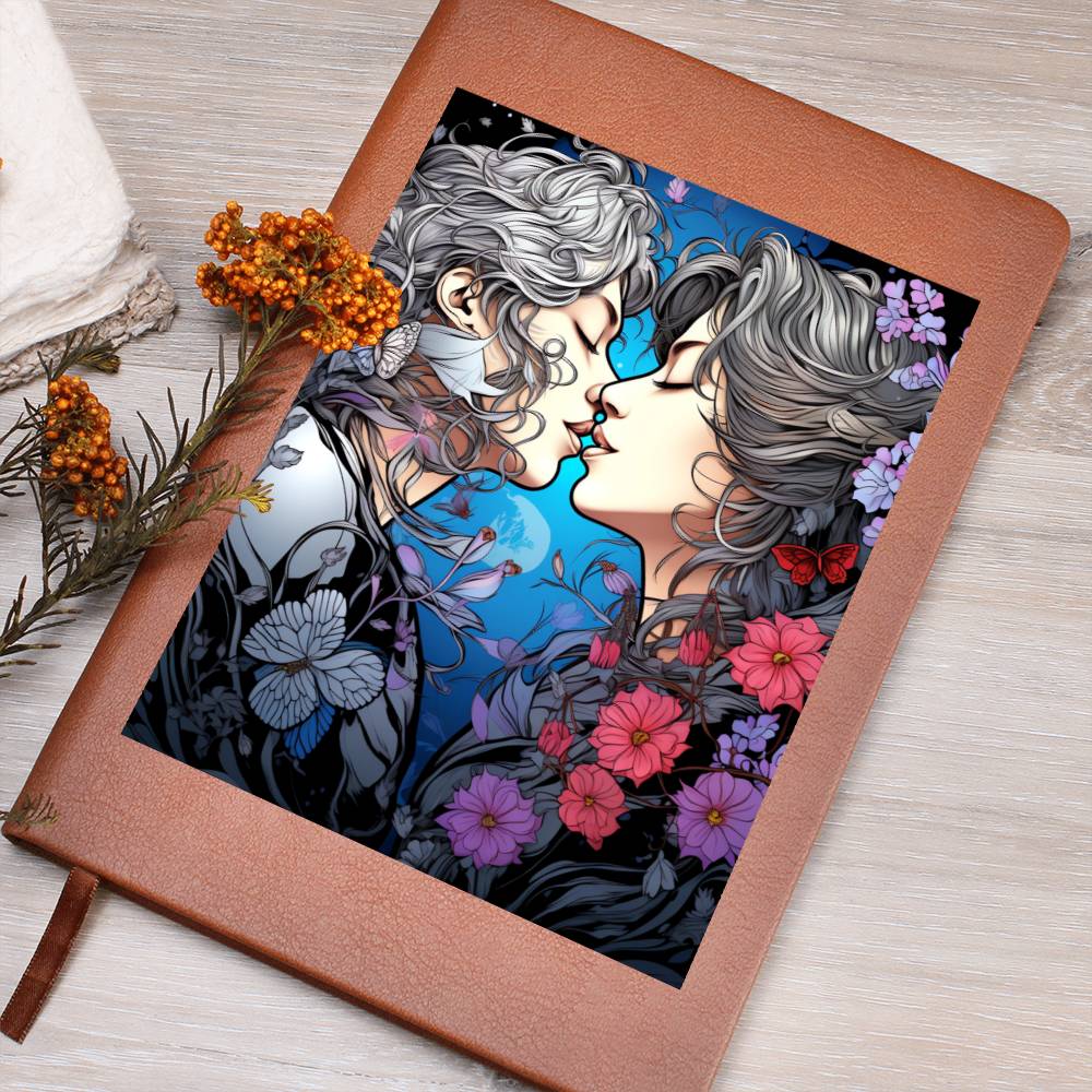 Valentine's Day Art 193 - Vegan Leather Journal