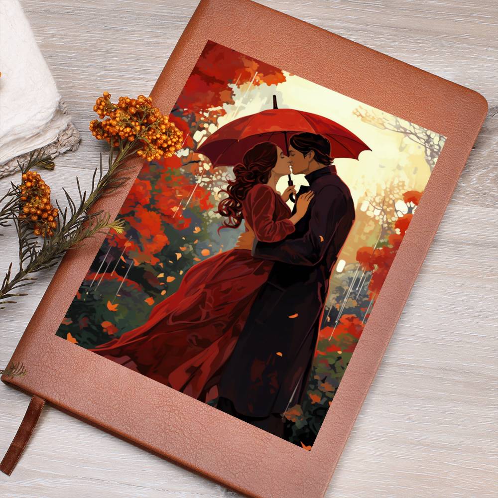 Valentine's Day Art 158 - Vegan Leather Journal