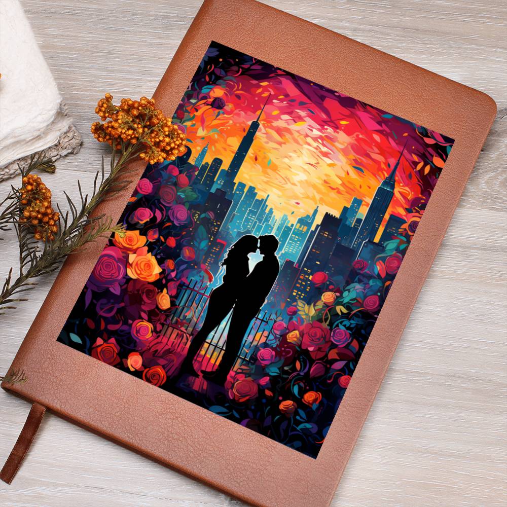 Valentine's Day Art 303 - Vegan Leather Journal