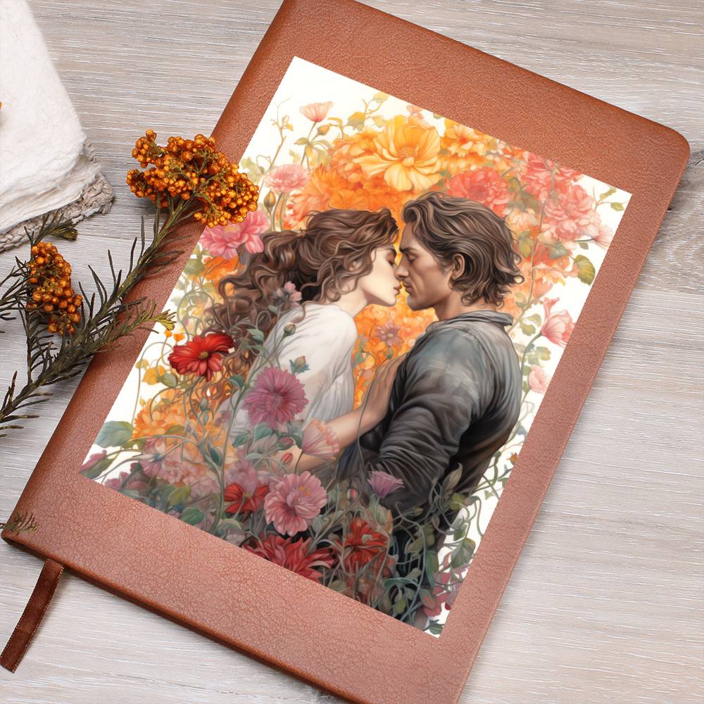 Valentine's Day Art 097 - Vegan Leather Journal