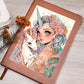Cute Unicorn 116 - Vegan Leather Journal