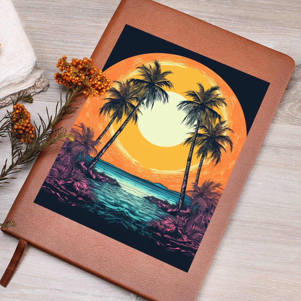 Minimalist BOHO Art 056 - Vegan Leather Journal