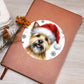 Christmas Dog - Norwich Terrier - Vegan Leather Journal