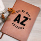 Heart In Arizona v01 - Vegan Leather Journal