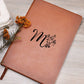Botanical Monogram M - Vegan Leather Journal