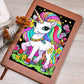Cute Unicorn 120 - Vegan Leather Journal