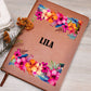 Lila (Tropical Flowers) - Vegan Leather Journal