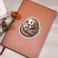 Cute Pangolin sticker 118 - Vegan Leather Journal