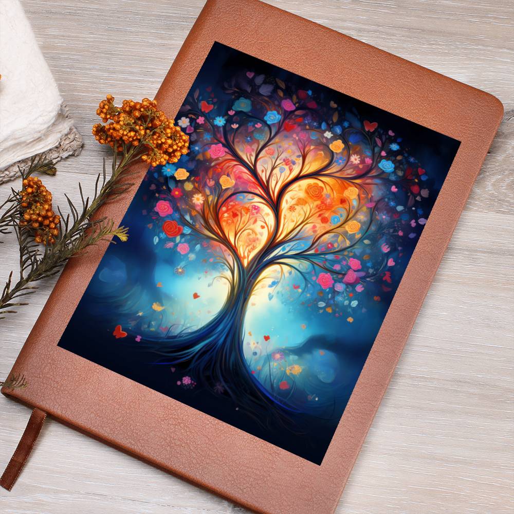 Valentine's Day Art 455 - Vegan Leather Journal