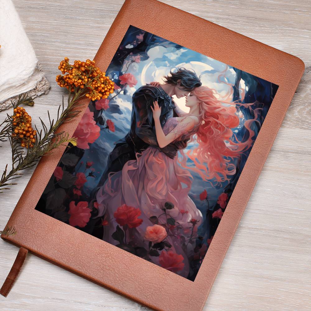 Valentine's Day Art 165 - Vegan Leather Journal