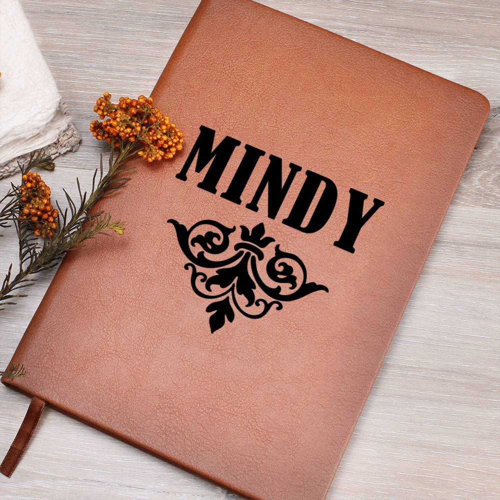 Mindy  v01 - Vegan Leather Journal
