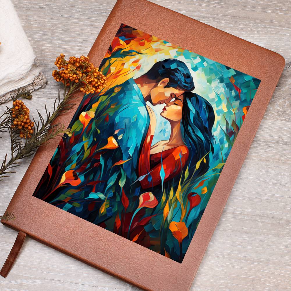 Valentine's Day Art 114 - Vegan Leather Journal