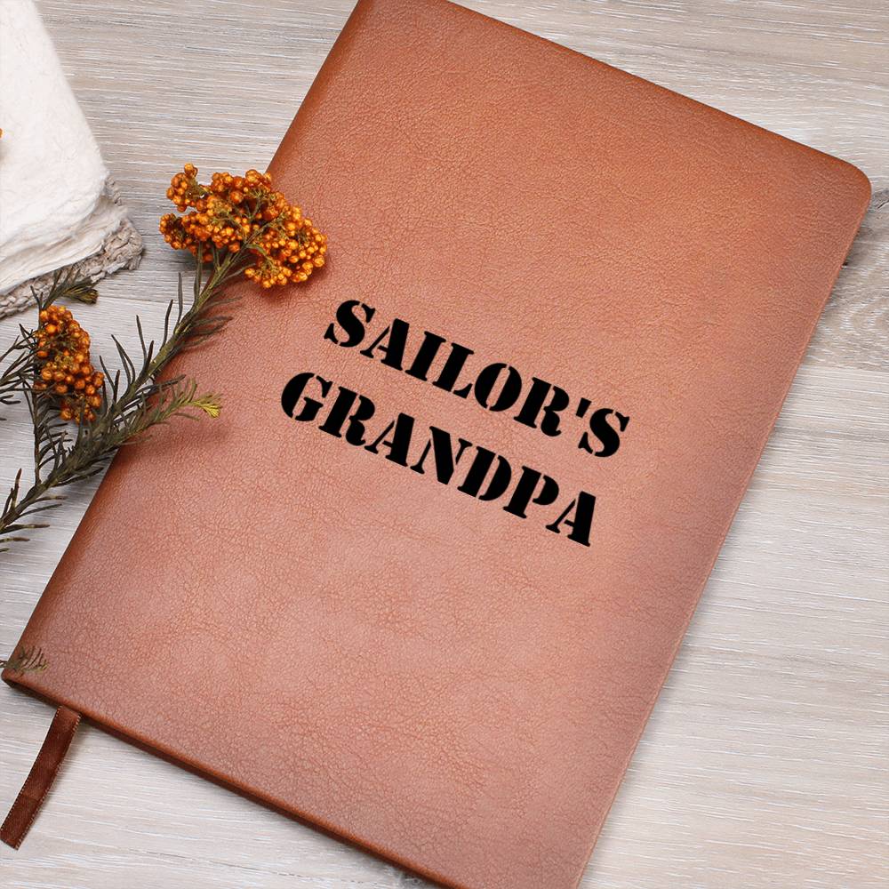 Sailor's Grandpa - Vegan Leather Journal