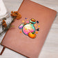Cute Halloween Sticker 039 - Vegan Leather Journal