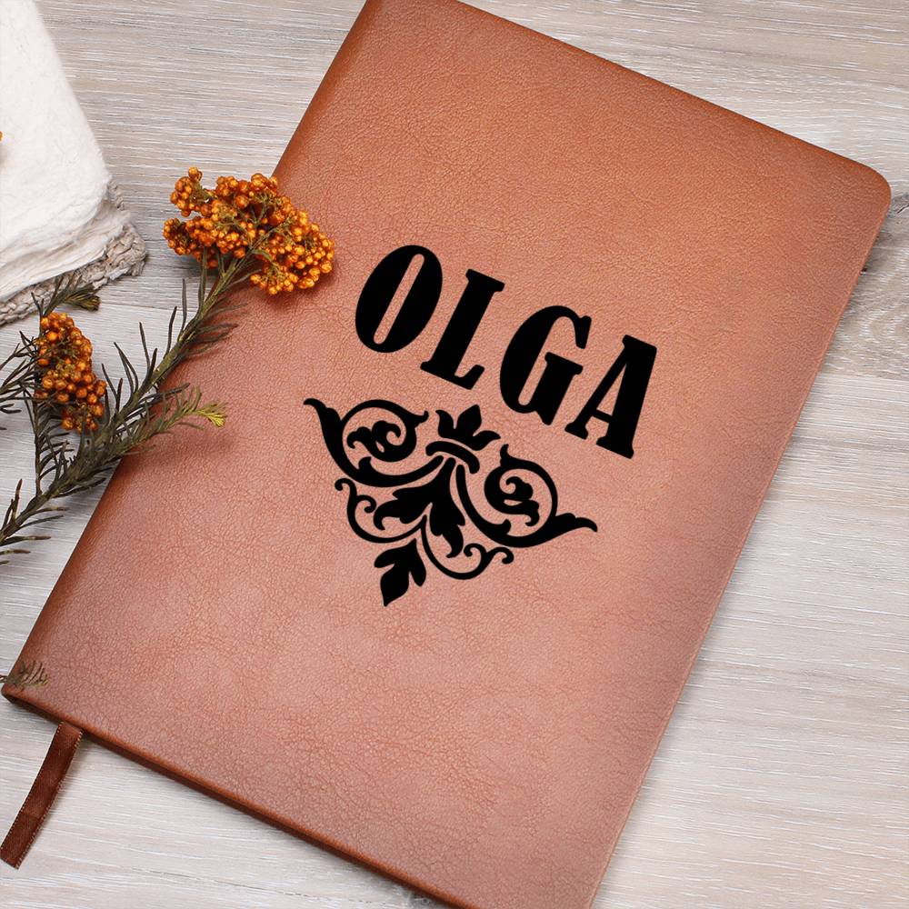 Olga v01 - Vegan Leather Journal