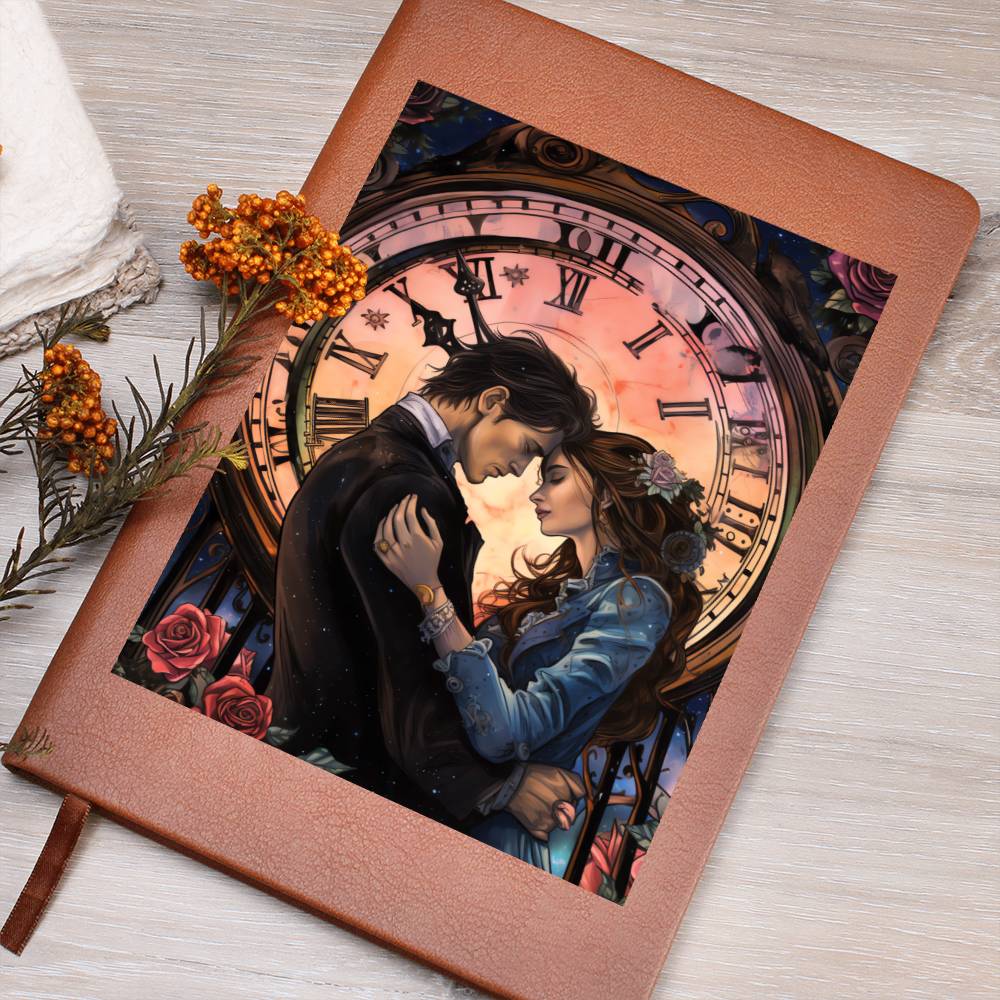 Valentine's Day Art 411 - Vegan Leather Journal