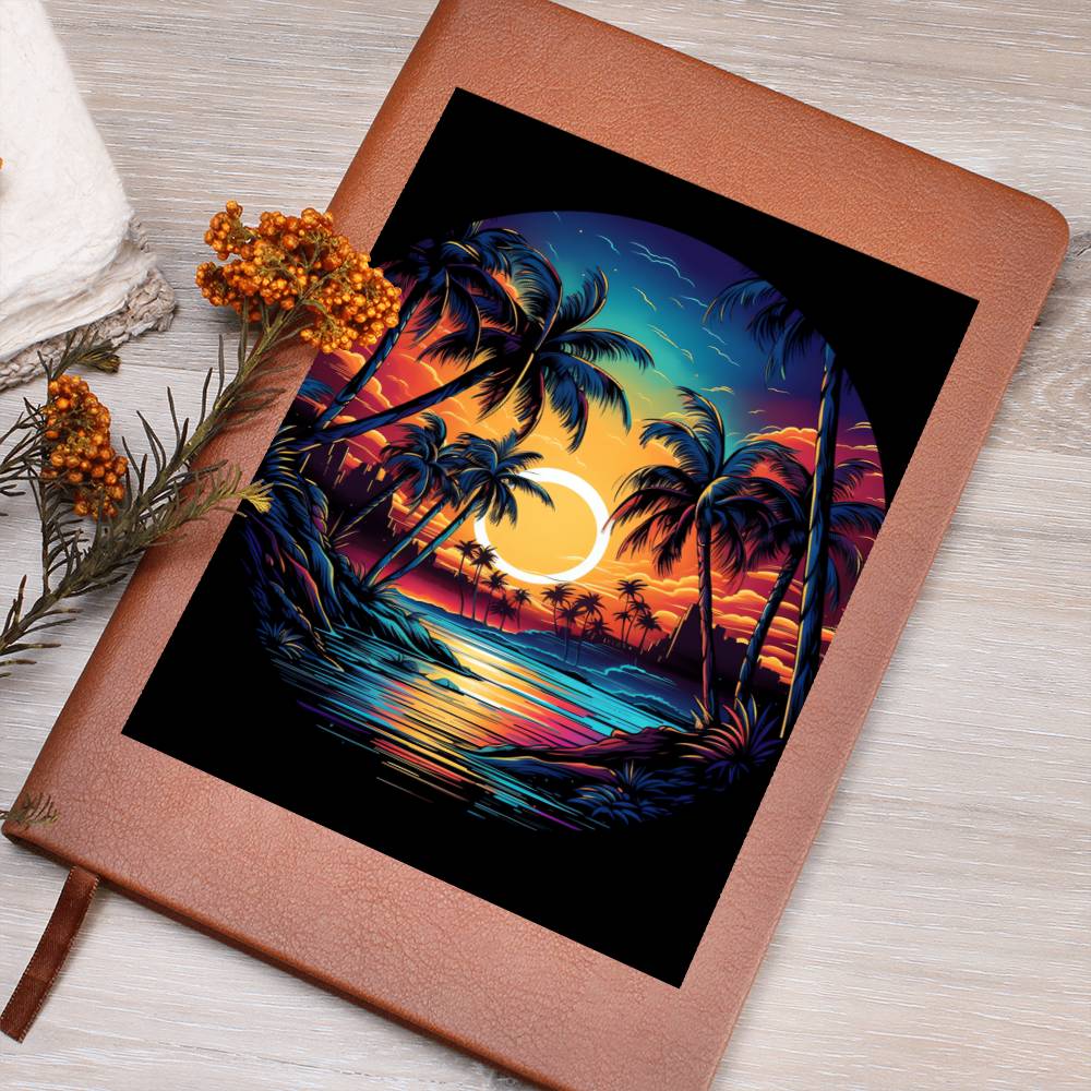 Minimalist BOHO Art 046 - Vegan Leather Journal