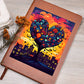 Valentine's Day Art 044 - Vegan Leather Journal