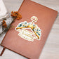 Luxury Wedding Decor Sticker 084 - Vegan Leather Journal