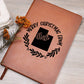 Merry Christmas From Utah - Vegan Leather Journal