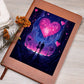 Valentine's Day Art 273 - Vegan Leather Journal