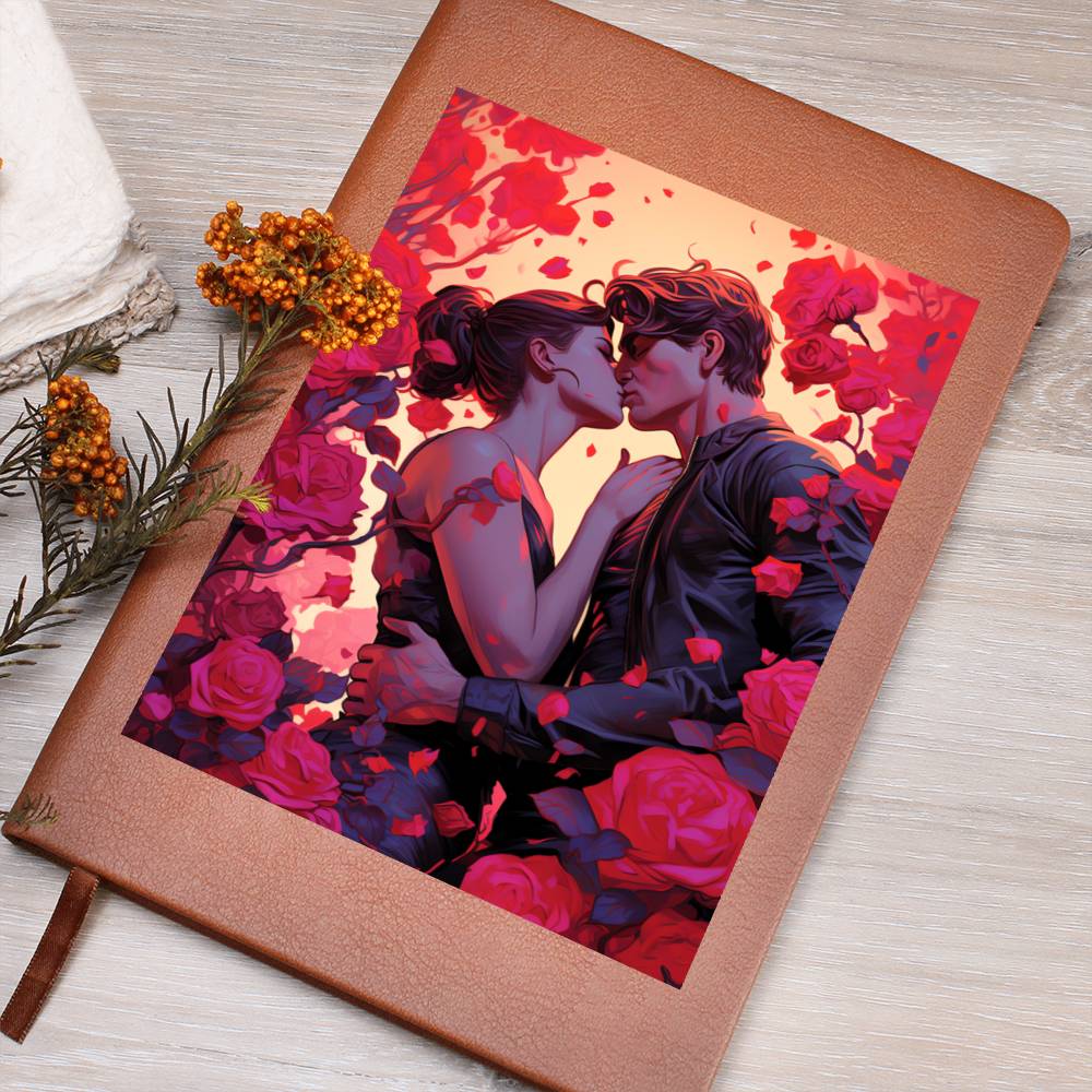Valentine's Day Art 122 - Vegan Leather Journal
