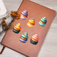 Cute Halloween Sticker 007 - Vegan Leather Journal