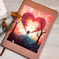 Valentine's Day Art 477 - Vegan Leather Journal