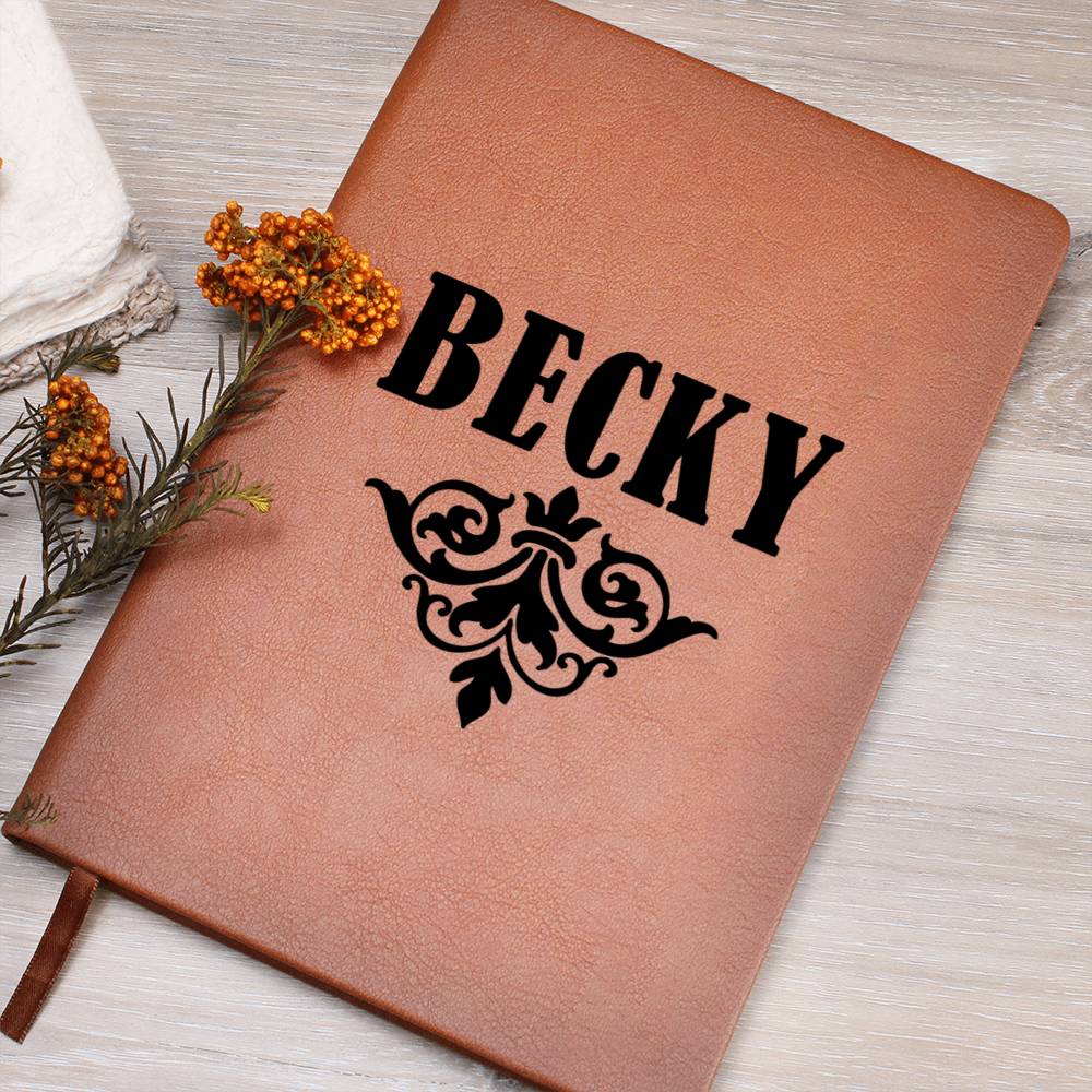 Becky v01 - Vegan Leather Journal