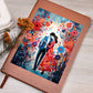 Valentine's Day Art 053 - Vegan Leather Journal