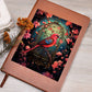 Birds And Floral Design 173 - Vegan Leather Journal
