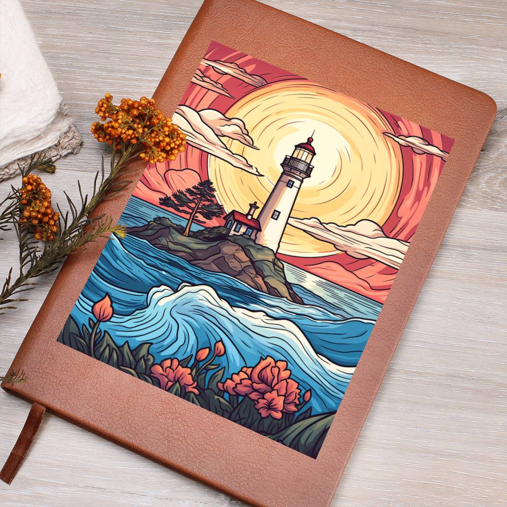 Minimalist BOHO Art 041 - Vegan Leather Journal