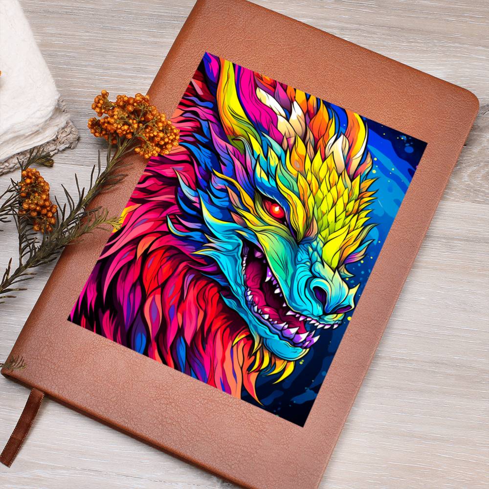 Majestic Dragon 024 - Vegan Leather Journal