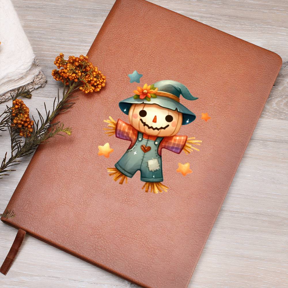 Cute Halloween Sticker 067 - Vegan Leather Journal