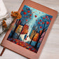Valentine's Day Art 251 - Vegan Leather Journal