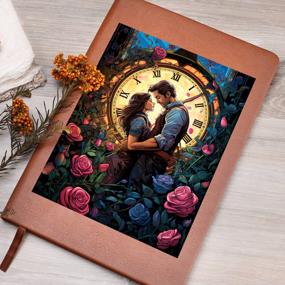 Valentine's Day Art 413 - Vegan Leather Journal