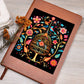 Birds And Floral Design 165 - Vegan Leather Journal