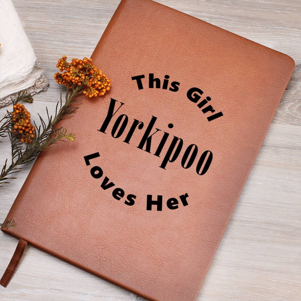 Yorkipoo v2 - Vegan Leather Journal