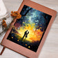 Valentine's Day Art 028 - Vegan Leather Journal