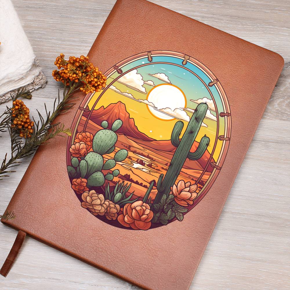 Minimalist BOHO Art 030 - Vegan Leather Journal
